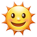 🌞 Emoji Sol Con Cara en Samsung One UI 1.5.