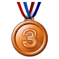 Émoji 🥉 Médaille De Bronze sur Samsung One UI 1.5.