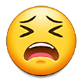 😫 Emoji müdes Gesicht Samsung One UI 1.5.