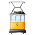 Émoji 🚊 Tramway sur Samsung One UI 1.5.