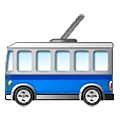 🚎 Emoji Oberleitungsbus Samsung One UI 1.5.