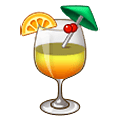 Émoji 🍹 Cocktail Tropical sur Samsung One UI 1.5.