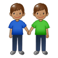 👬🏽 Emoji Dois Homens De Mãos Dadas: Pele Morena na Samsung One UI 1.5.