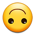 Emoji 🙃 Faccina Sottosopra su Samsung One UI 1.5.