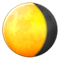 Émoji 🌖 Lune Gibbeuse Décroissante sur Samsung One UI 1.5.