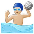 🤽🏼 Emoji Persona Jugando Al Waterpolo: Tono De Piel Claro Medio en Samsung One UI 1.5.