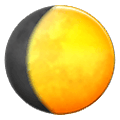 Émoji 🌔 Lune Gibbeuse Croissante sur Samsung One UI 1.5.