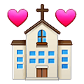 💒 Emoji Iglesia Celebrando Boda en Samsung One UI 1.5.