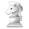 ♘ Emoji Weißes Schachpferd Samsung One UI 1.5.