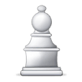 Emoji ♙ Pedone bianco scacchistico su Samsung One UI 1.5.