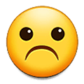 ☹️ Emoji Cara Con El Ceño Fruncido en Samsung One UI 1.5.