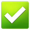 ✅ Emoji Botón De Marca De Verificación en Samsung One UI 1.5.