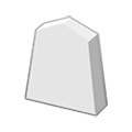 Emoji ☖ Shogi bianco su Samsung One UI 1.5.