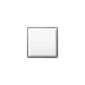 ▫️ Emoji Quadrado Branco Pequeno na Samsung One UI 1.5.