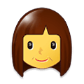 Émoji 👩 Femme sur Samsung One UI 1.5.