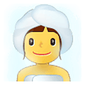 Emoji 🧖‍♀️ Donna In Sauna su Samsung One UI 1.5.
