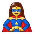 🦸‍♀️ Emoji Super-heroína na Samsung One UI 1.5.