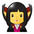 Émoji 🧛‍♀️ Vampire Femme sur Samsung One UI 1.5.