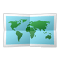 Emoji 🗺️ Mappa Mondiale su Samsung One UI 1.5.