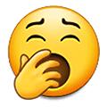 🥱 Emoji Cara De Bostezo en Samsung One UI 1.5.