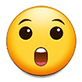 😲 Emoji Rosto Espantado na Samsung One UI 2.5.