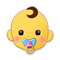 Émoji 👶 Bébé sur Samsung One UI 2.5.