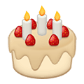 🎂 Emoji Bolo De Aniversário na Samsung One UI 2.5.