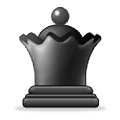 ♛ Emoji Pieza de ajedrez reina negra en Samsung One UI 2.5.