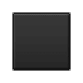 Émoji ◼️ Carré Moyen Noir sur Samsung One UI 2.5.