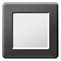 🔲 Emoji schwarze quadratische Schaltfläche Samsung One UI 2.5.