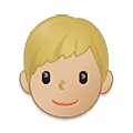 👦🏼 Emoji Niño: Tono De Piel Claro Medio en Samsung One UI 2.5.
