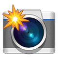 Emoji 📸 Fotocamera Con Flash su Samsung One UI 2.5.