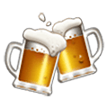 🍻 Emoji Jarras De Cerveza Brindando en Samsung One UI 2.5.
