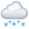 🌨️ Emoji Nube Con Nieve en Samsung One UI 2.5.