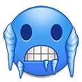 🥶 Emoji Rosto Gelado na Samsung One UI 2.5.