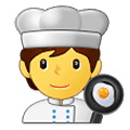 Émoji 🧑‍🍳 Cuisinier (tous Genres) sur Samsung One UI 2.5.