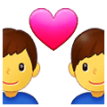 👨‍❤️‍👨 Emoji Pareja Enamorada: Hombre Y Hombre en Samsung One UI 2.5.