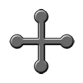 Emoji 🕂 Croce Pommi su Samsung One UI 2.5.