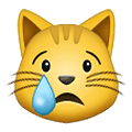 😿 Emoji Gato Llorando en Samsung One UI 2.5.