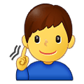 🧏‍♂️ Emoji Hombre Sordo en Samsung One UI 2.5.