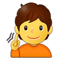 🧏 Emoji gehörlose Person Samsung One UI 2.5.