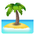 🏝️ Emoji Ilha Deserta na Samsung One UI 2.5.