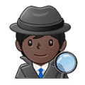 🕵🏿 Emoji Detective: Tono De Piel Oscuro en Samsung One UI 2.5.