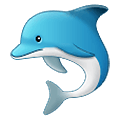 Emoji 🐬 Delfino su Samsung One UI 2.5.