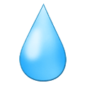 Emoji 💧 Goccia su Samsung One UI 2.5.