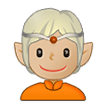Emoji 🧝🏼 Elfo: Carnagione Abbastanza Chiara su Samsung One UI 2.5.