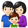 👪🏻 Emoji Família, Pele Clara na Samsung One UI 2.5.