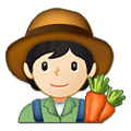 🧑🏻‍🌾 Emoji Agricultor: Pele Clara na Samsung One UI 2.5.