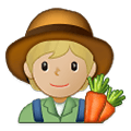 🧑🏼‍🌾 Emoji Agricultor: Tono De Piel Claro Medio en Samsung One UI 2.5.