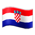 🇭🇷 Emoji Bandera: Croacia en Samsung One UI 2.5.